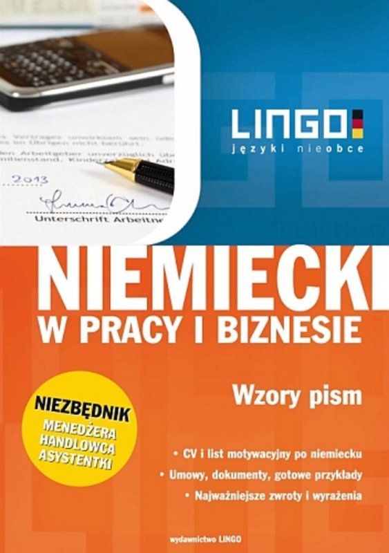 Niemiecki w pracy i biznesie. Wzory pism. Ebook (EBOOK)