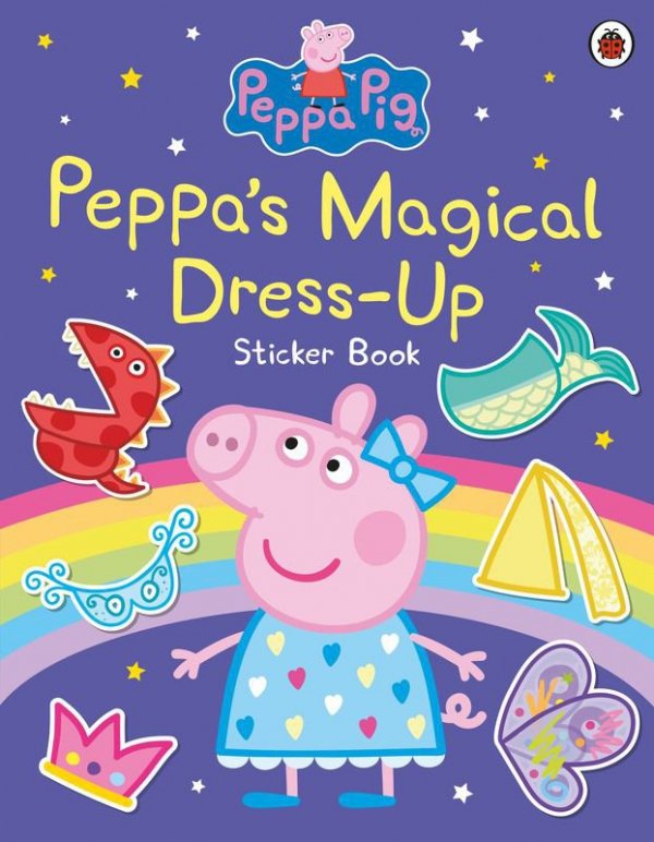 Peppa’s Magical Dress-Up Sticker Book. Peppa Pig wer. angielska
