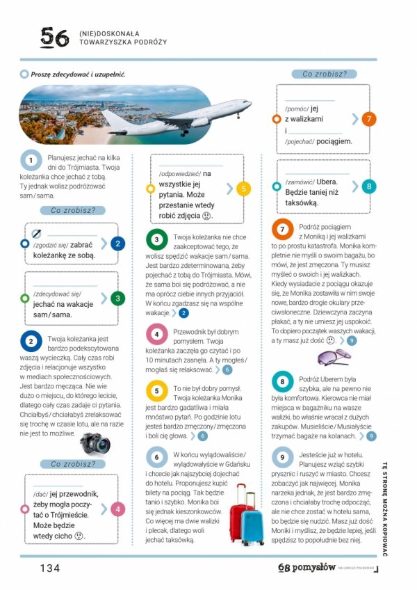 68 pomysłów na lekcje polskiego - przykładowa strona