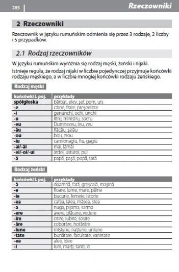 Rozmówki rumuńskie ze słownikiem i gramatyką