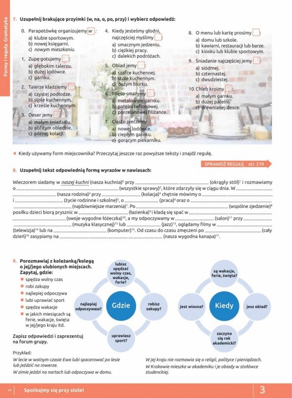 RAZEM po polsku. Poziom B1 - przykładowa jednostka lekcyjna