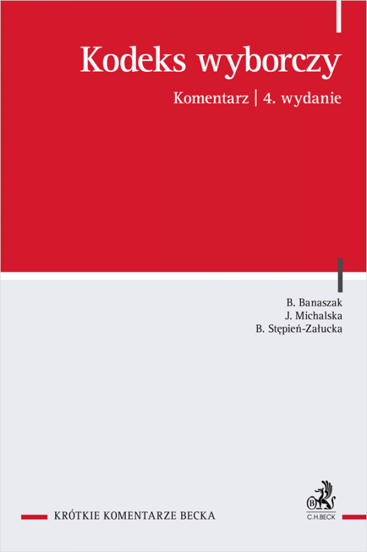 Kodeks wyborczy. Komentarz