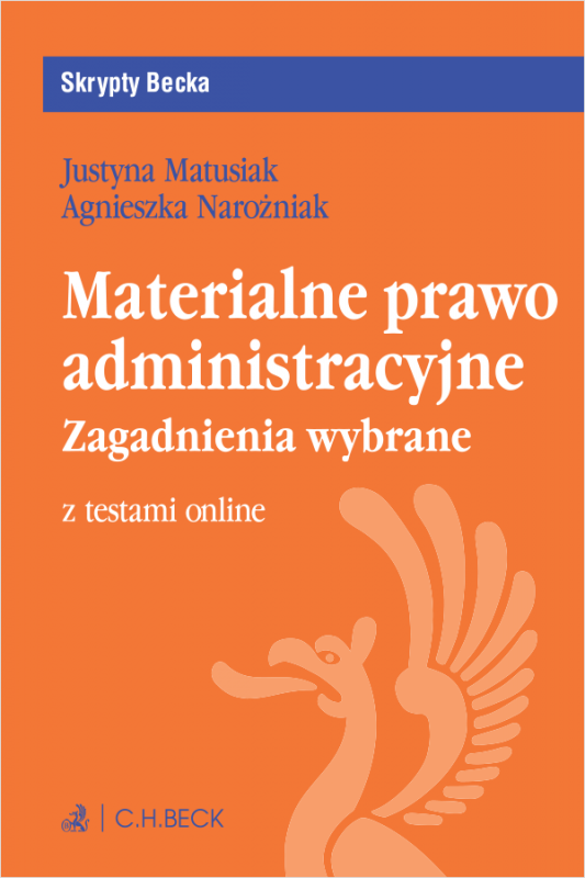 Materialne prawo administracyjne. Zagadnienia wybrane + testy online