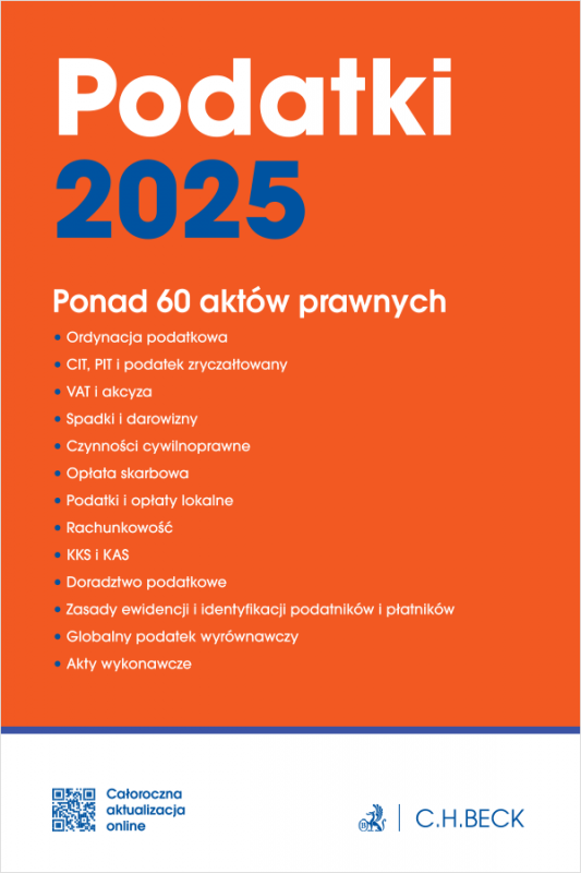 Podatki 2025 z aktualizacją online Egzamin na doradcę podatkowego