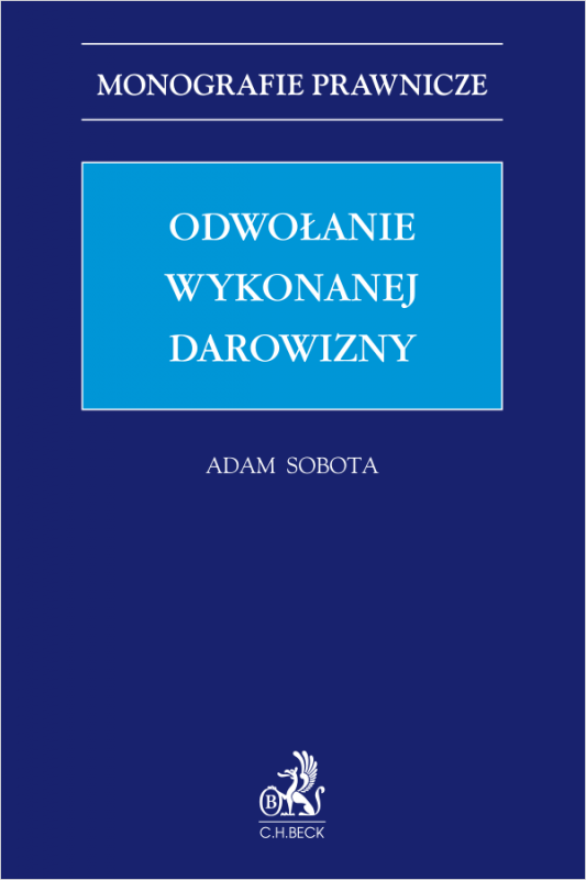 Odwołanie wykonanej darowizny