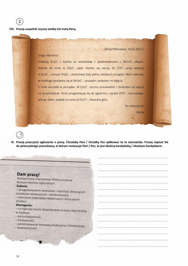 ZDAJ SIĘ NA POLSKI! Zeszyt ćwiczeń B1