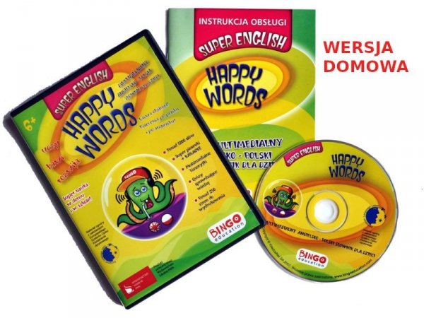 HAPPY WORDS program do nauki języka angielskiego w domu (5-10 lat)