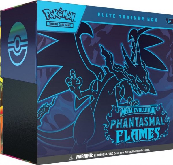 Pokémon TCG. Mega Evolution. Phantasmal Flames. Elite Trainer Box