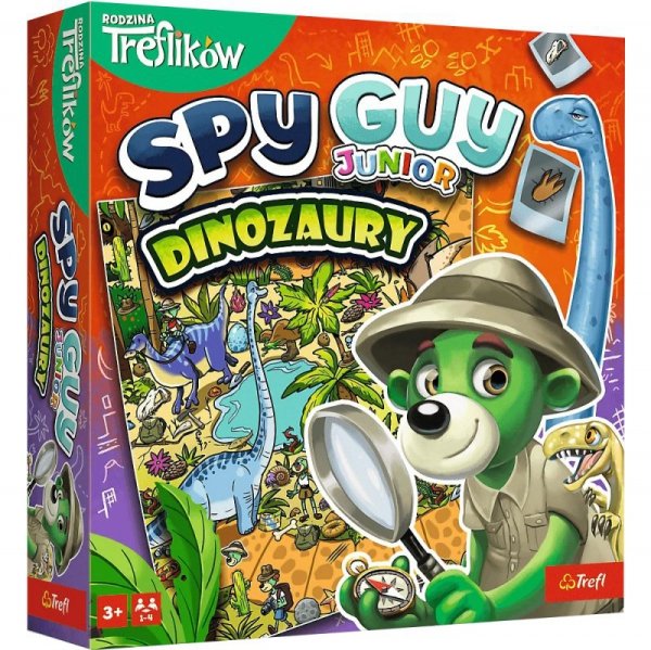 Gra. Spy Guy Junior Dinozaury. Rodzina Treflików