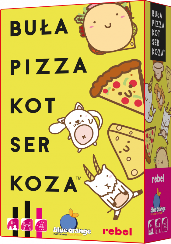 Buła Pizza Kot Ser Koza