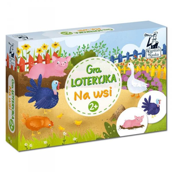 Kapitan Nauka. Gra Loteryjka. Na wsi 2+