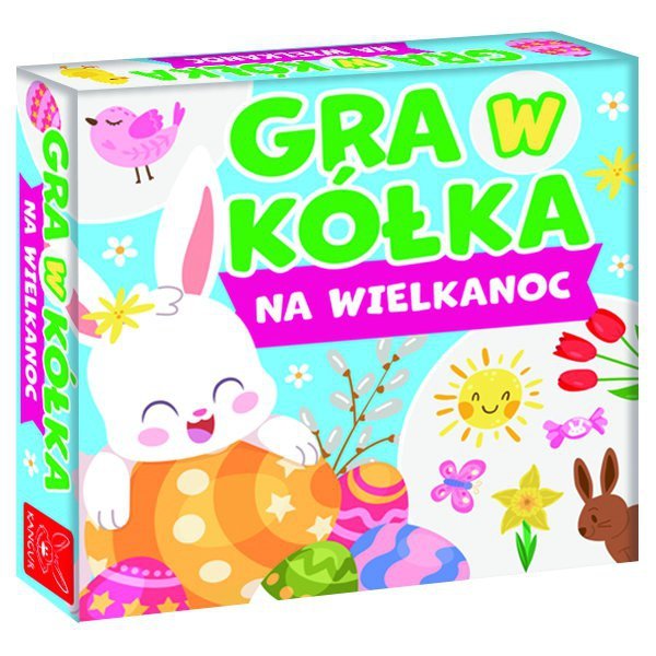 Gra w kółka na Wielkanoc. Wydawnictwo Kangur
