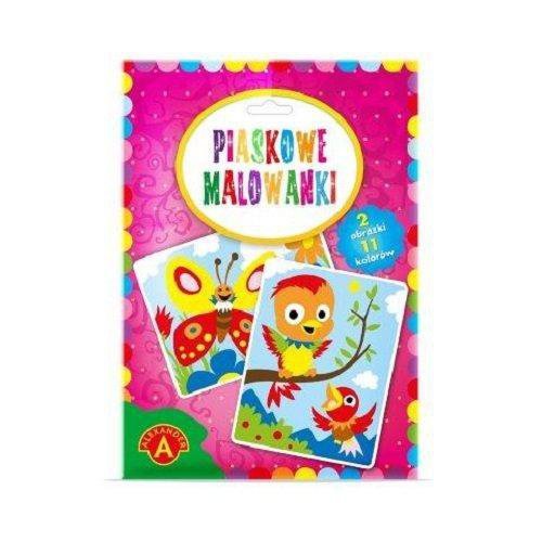 Piaskowe malowanki. Ptaszki, motyle