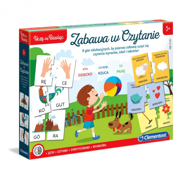 Zabawa w czytanie. Clementoni 50084