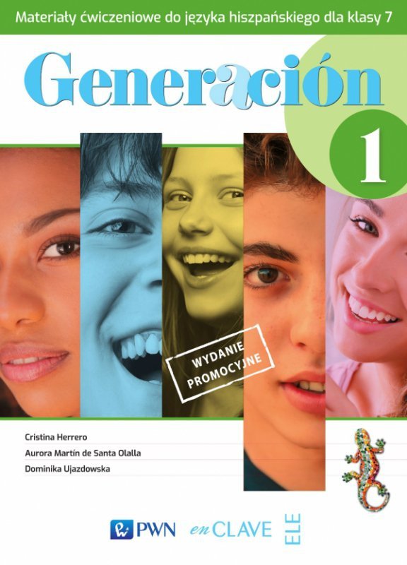 Generacion 1. Język hiszpański. Szkoła podstawowa klasa 7. Materiały ćwiczeniowe