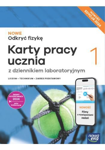 NOWE Odkryć fizykę 1. Liceum i technikum. Karty pracy ucznia SMART. Zakres podstawowy. Nowość 2025