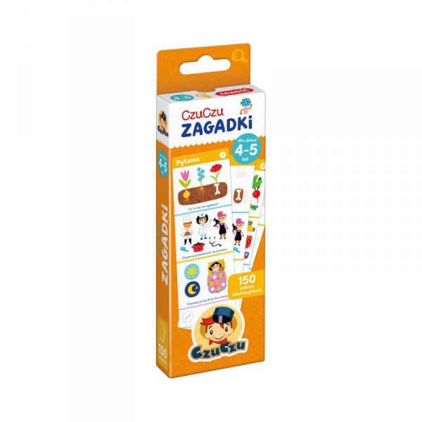 CzuCzu. Zagadki dla dzieci w wieku 4-5 lat