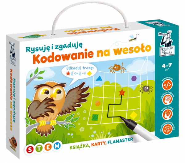 Kapitan Nauka. Kodowanie na wesoło. Rysuję i zgaduję