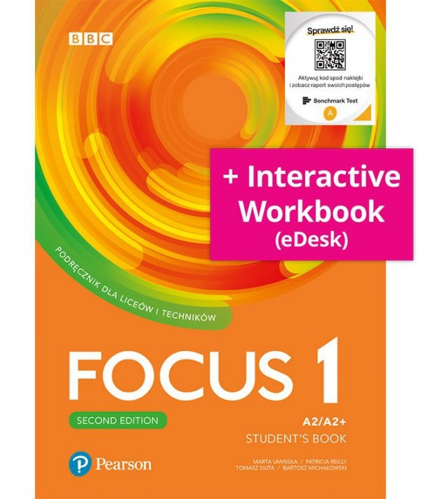Focus Second Edition 1. Student’s Book + Benchmark + online access (Digital Version + Interactive Wo