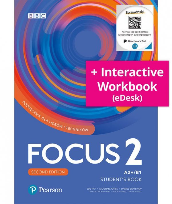 Focus Second Edition 2. Student’s Book + Benchmark + online access (Digital Version + Interactive Wo