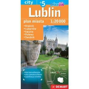 Lublin plus 5. Plan miasta (plastik)