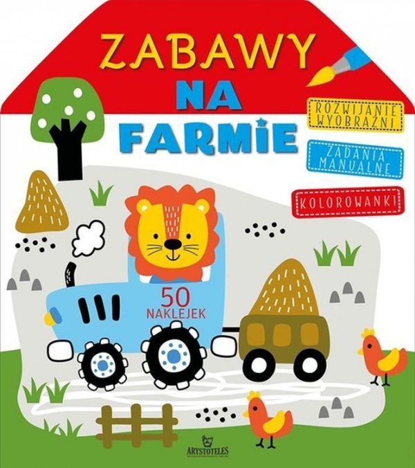 Kolorowanka. Zabawy na farmie