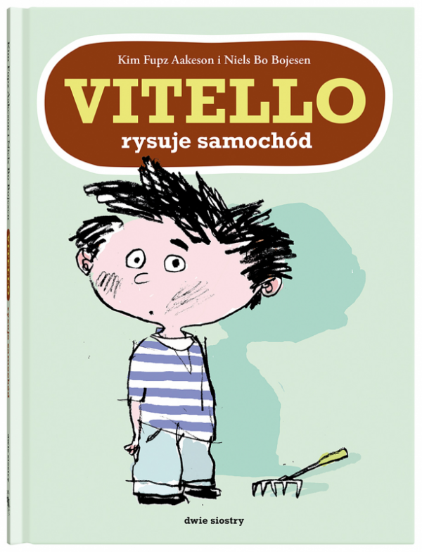 Vitello rysuje samochód. Vitello.
