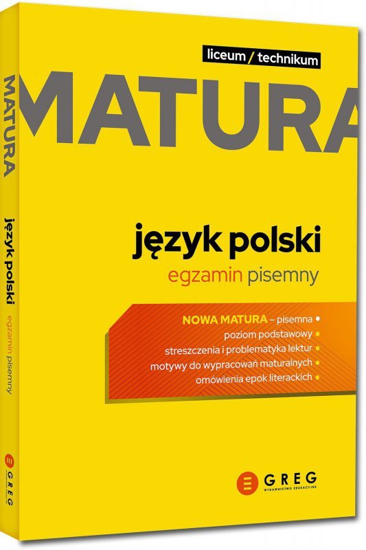 Matura. Język polski. Egzamin pisemny. Repetytorium maturalne 2026