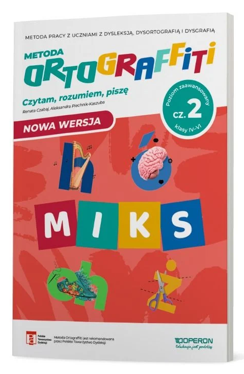 Ortograffiti. MIKS.  Poziom zaawansowany. Część 2. Klasy IV-VI