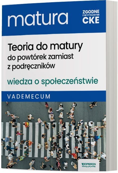 Matura 2026. Wiedza o społeczeństwie. Vademecum. Zakres rozszerzony