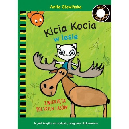 Kicia Kocia w lesie. Kolorowanka. Wydanie 2022