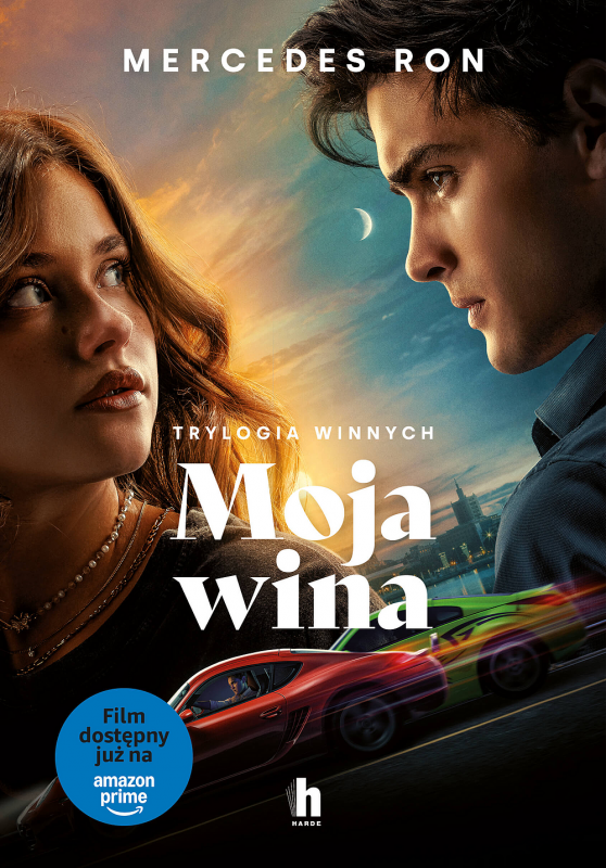 Moja wina. Trylogia winnych. Tom 1. Okładka filmowa