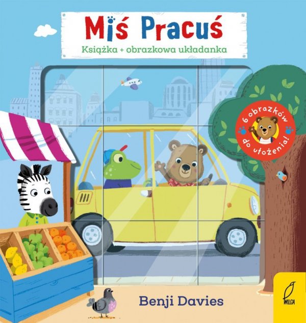 W drogę! + obrazkowa układanka. Miś Pracuś