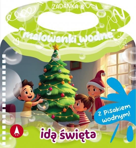 Zadanka & malowanki wodne. Idą święta