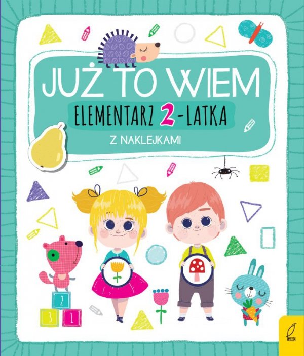 Elementarz 2-latka z naklejkami. Już to wiem