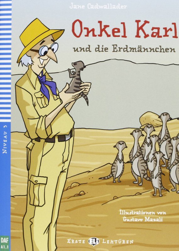 LN Onkel Karl und die Erdmännchen Ksiązka + audio online A1