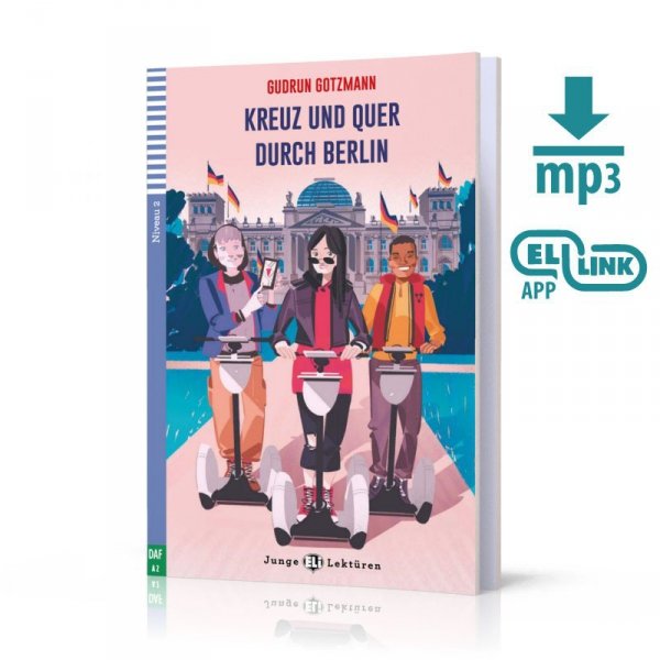 LN Kreuz und Quer durch Berlin + audio online Poziom A2