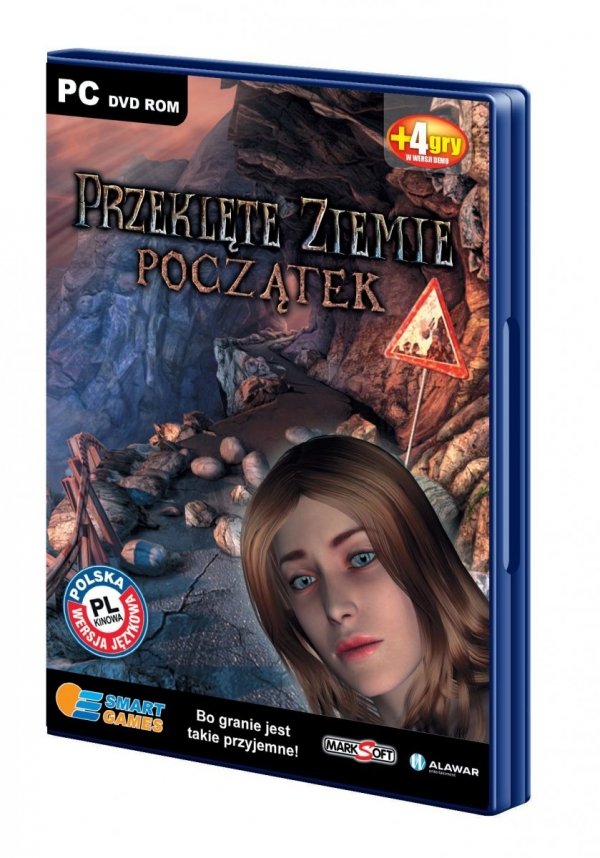 Przeklęte ziemie. Początek. Smart games. PC DVD-ROM + 4 gry w wersji demo