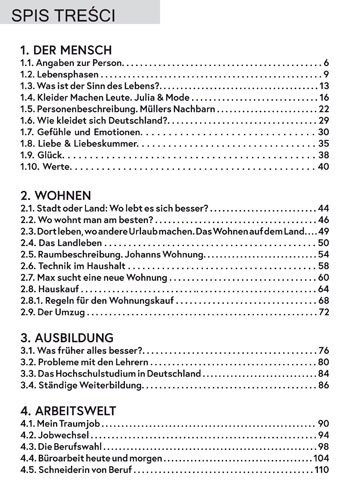 NIEMIECKI TEMATYCZNIE 1. Teksty Dialogi Zadania z nagraniami MP3. Poziom A2-B2
