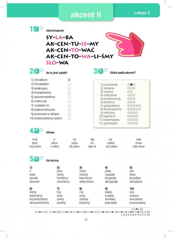 Łatwo ci mówić! Ćwiczenia fonetyczne dla obcokrajowców uczących się języka polskiego (FLIPBOOK)