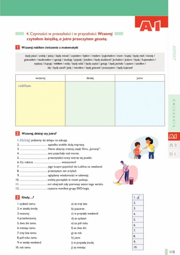 Zestaw Gramatyka dla praktyka 2. Czasownik. Wersja papierowa + flipbook