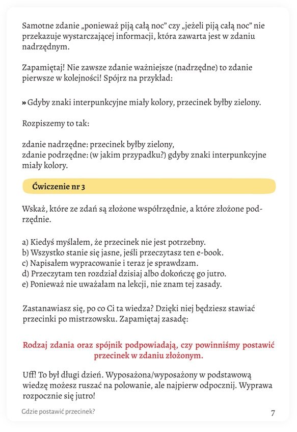 Gdzie postawić przecinek? Teoria i ćwiczenia (EBOOK PDF, MOBI, EPUB)