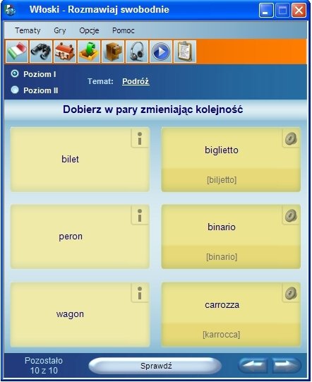 Włoski. Rozmawiaj swobodnie. Kurs komputerowy z nagraniami MP3