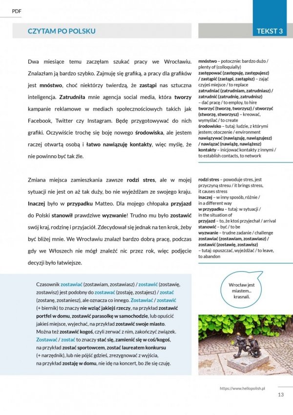 Czytam po polsku. Poziom B1 (E-BOOK PDF)