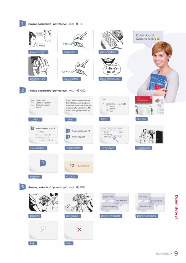 Polski krok po kroku A1. Podręcznik studenta z nagraniami MP3. Nowa edycja 2026