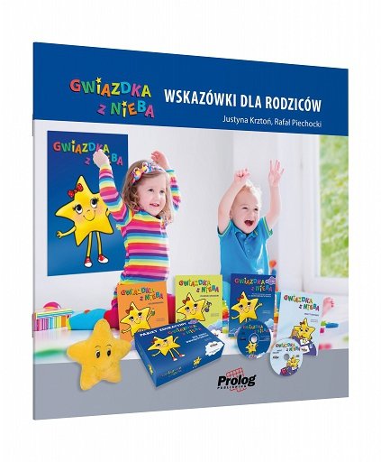 Pakiet edukacyjny GWIAZDKA Z NIEBA Polskie rymowanki i piosenki dla dzieci dwujęzycznych 1-3 lat 