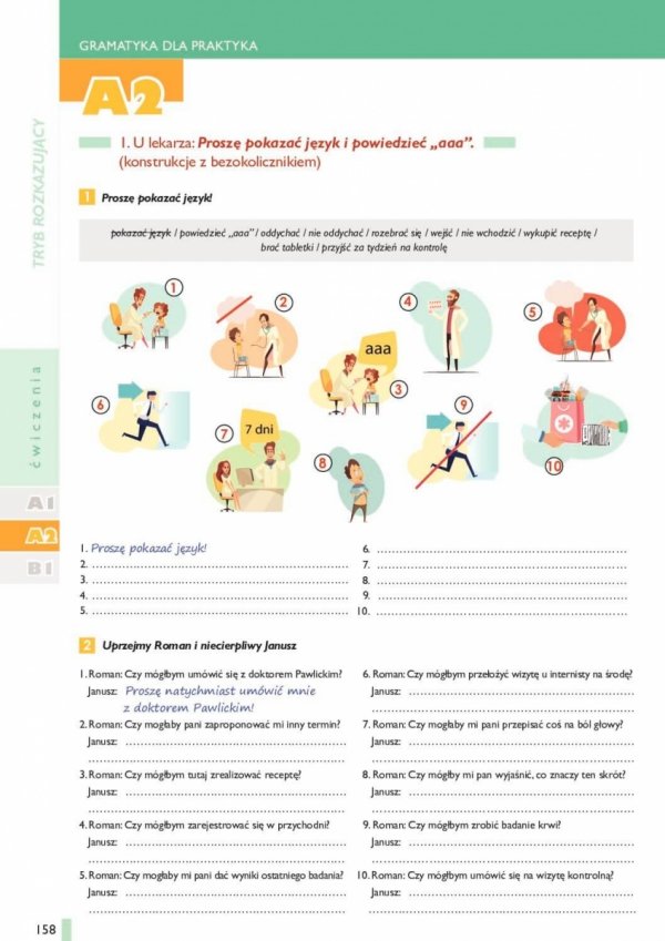 Zestaw Gramatyka dla praktyka 2. Czasownik. Wersja papierowa + flipbook