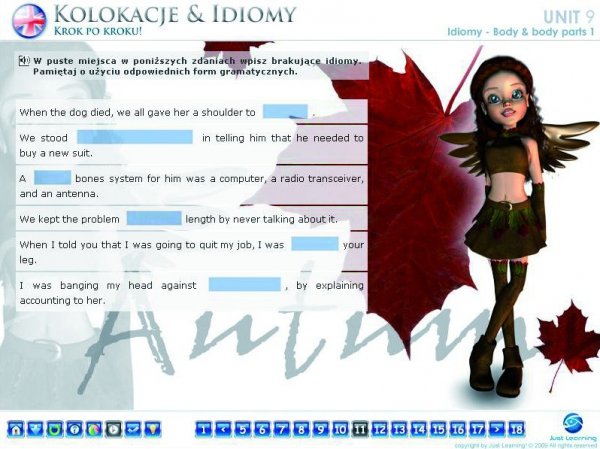 Be Inspired! Słownictwo kolokacje &amp; idiomy. Interaktywny kurs komputerowy - krok 2