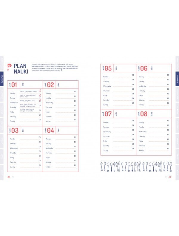 Note Book. Planer do nauki angielskiego