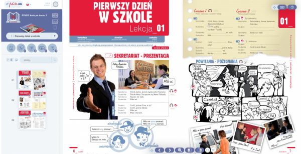 Polski krok po kroku A1. Podręcznik studenta (e-coursebook)